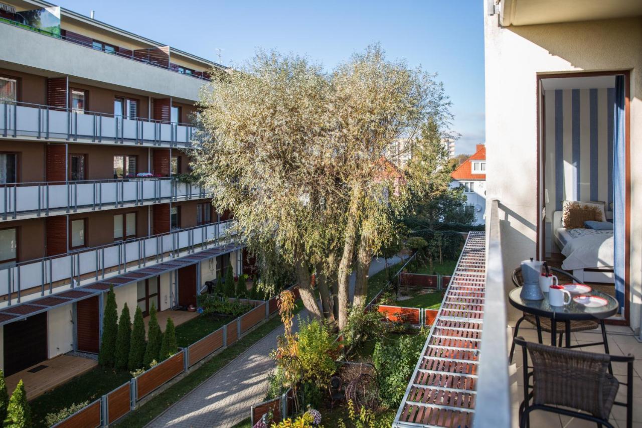 Apartament Seashell Kolobrzeg Bocianie Gniazdo Eksteriør billede